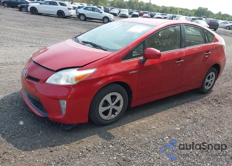 2013 Toyota Prius Two from USA, damaged, VIN JTDKN3DU5D5578628